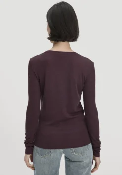 Rib Shirt Slim aus Bio-Merinowolle und TENCEL™ Lyocell von hessnatur
