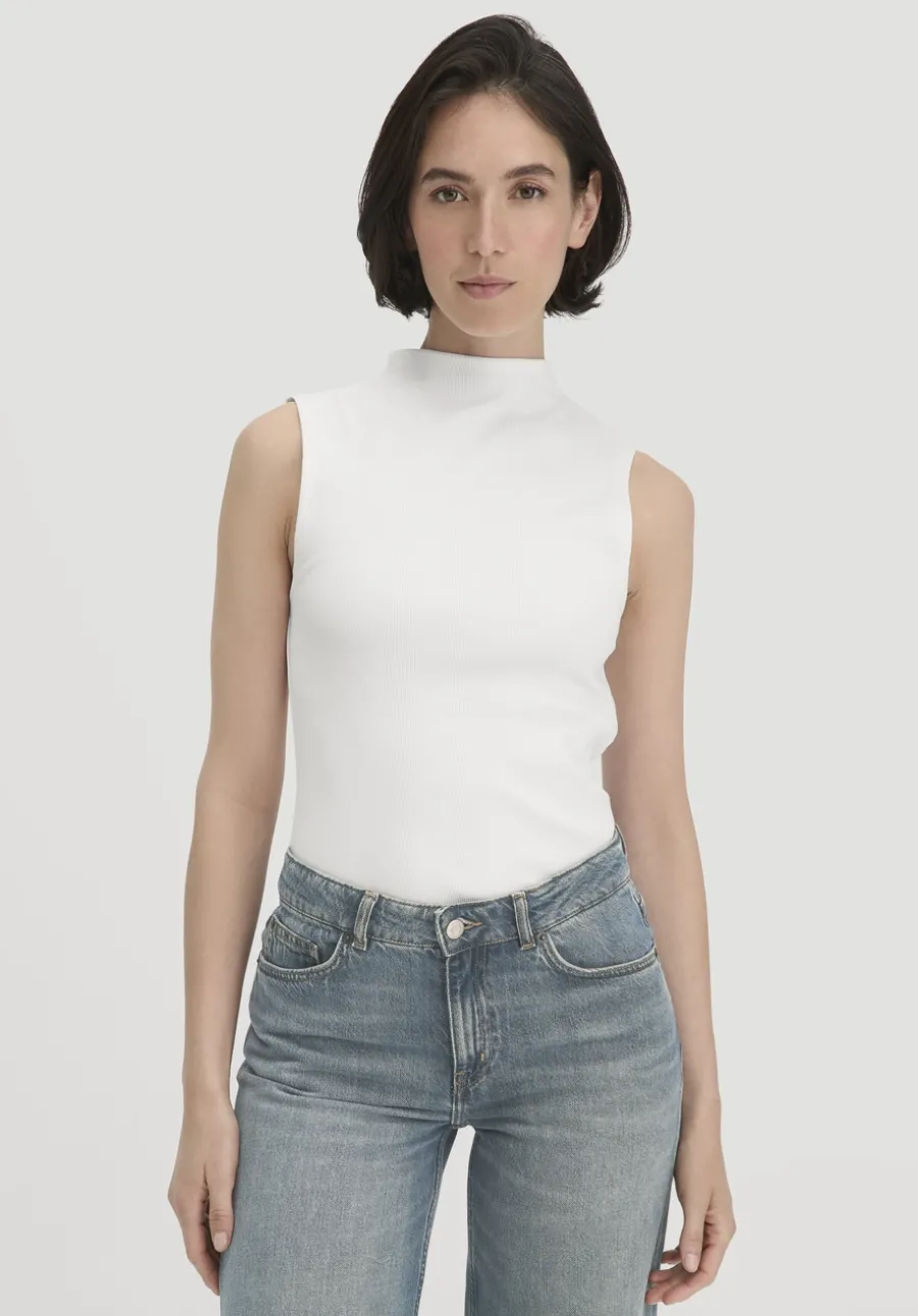 Rib Top Slim aus Bio-Baumwolle von hessnatur