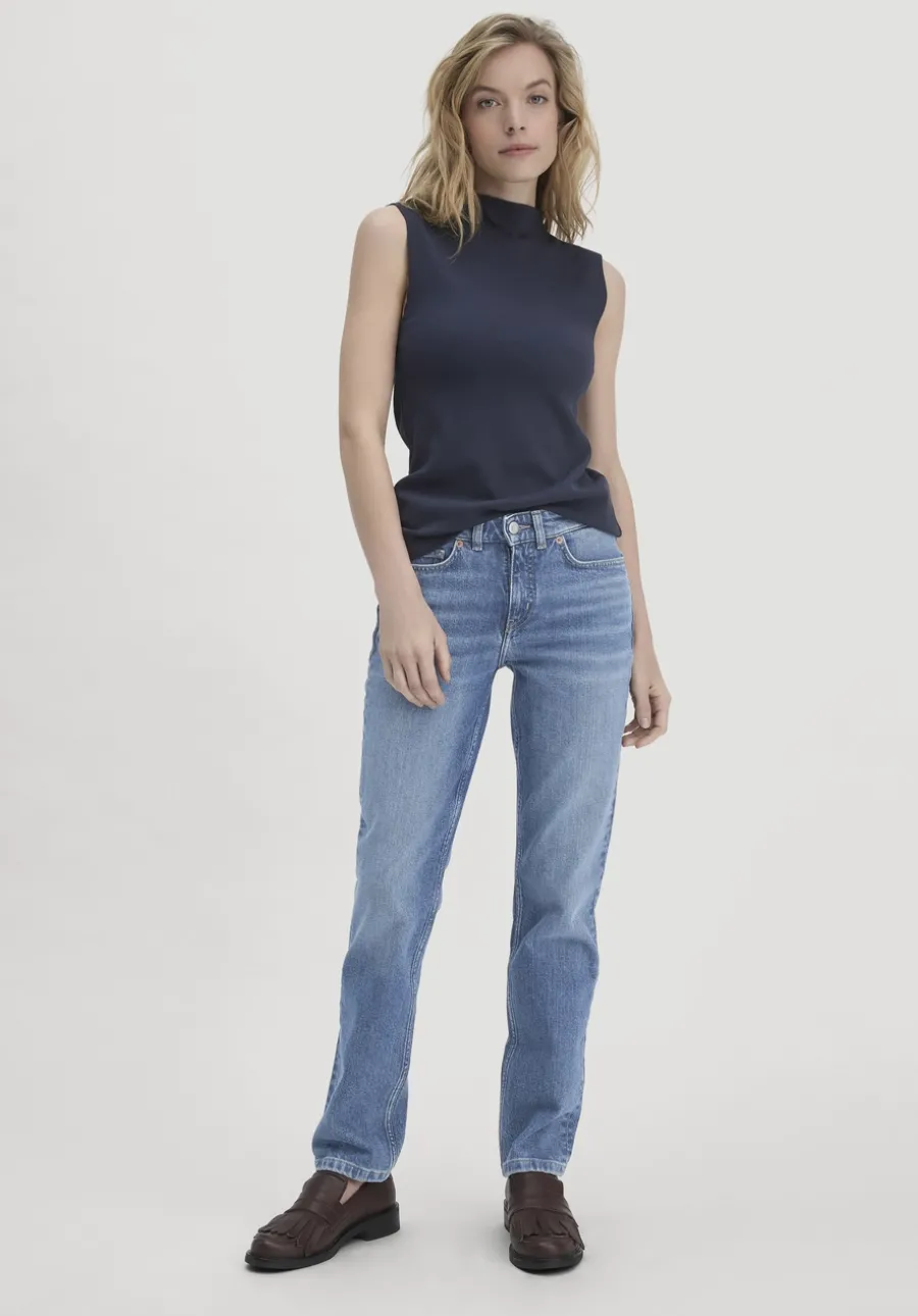 Rib Top Slim aus Bio-Baumwolle von hessnatur