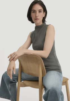 Rib Top Slim aus Bio-Baumwolle von hessnatur