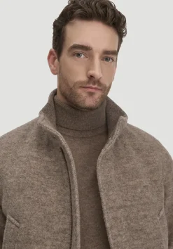 Rollkragen Pullover Regular aus Bio-Merinowolle mit Cashmere von hessnatur