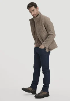 Rollkragen Pullover Regular aus Bio-Merinowolle mit Cashmere von hessnatur