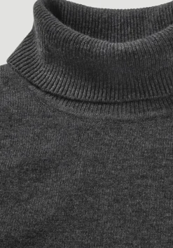 Rollkragen Pullover Regular aus Bio-Merinowolle mit Cashmere von hessnatur
