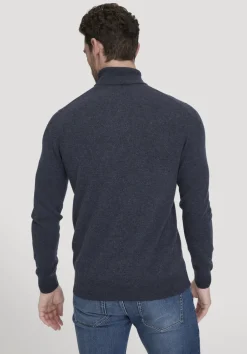 Rollkragen Pullover Regular aus Bio-Merinowolle mit Cashmere von hessnatur