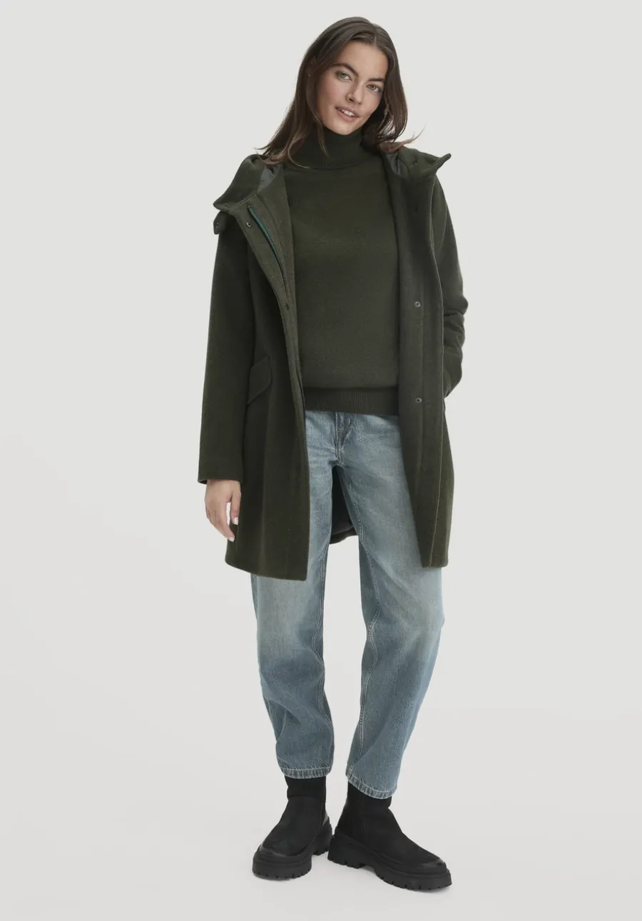 Rollkragen Pullover Relaxed BETTER RECYCLING aus reinem Cashmere von hessnatur