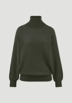 Rollkragen Pullover Relaxed BETTER RECYCLING aus reinem Cashmere von hessnatur