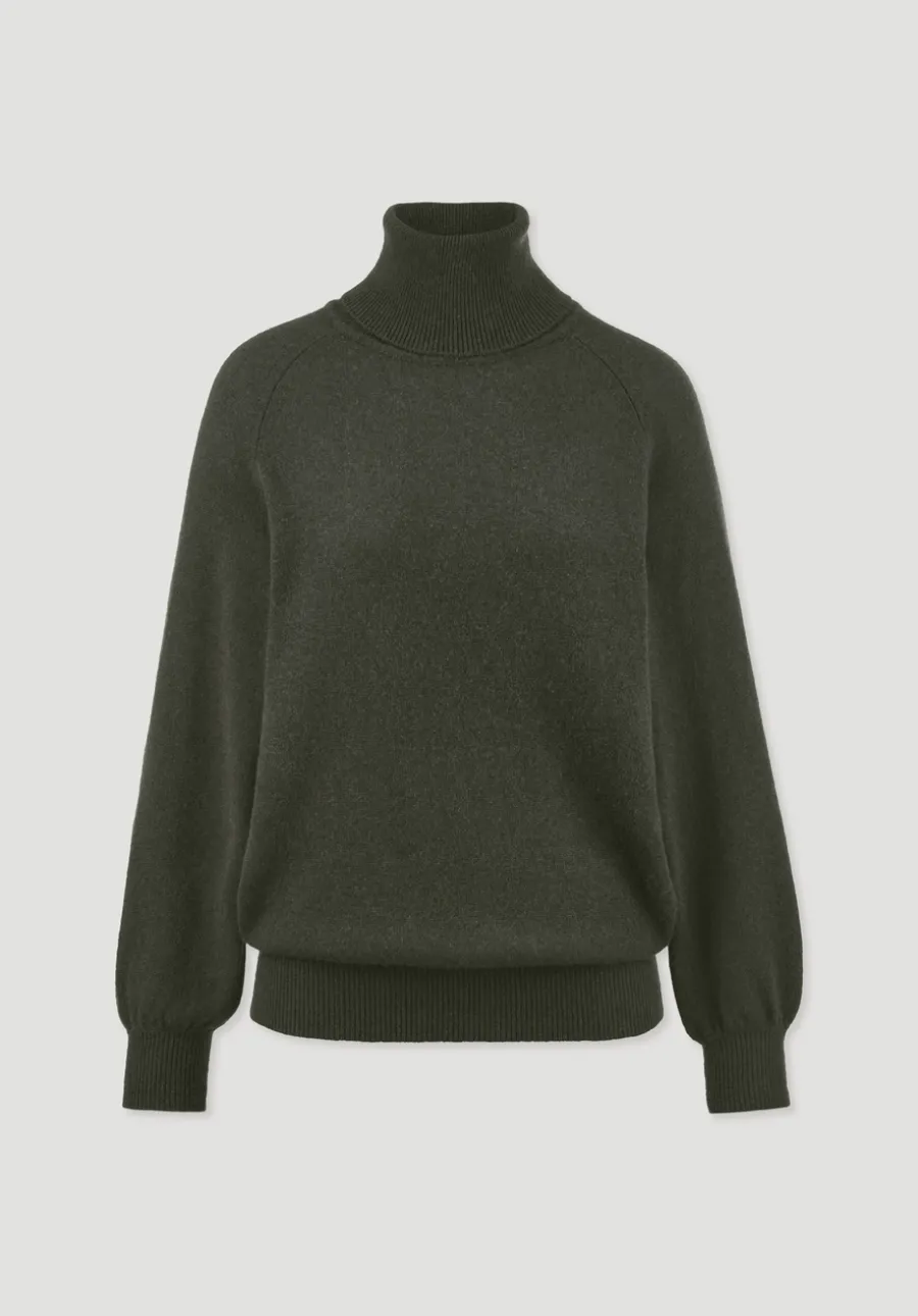 Rollkragen Pullover Relaxed BETTER RECYCLING aus reinem Cashmere von hessnatur