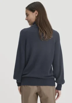 Rollkragen Pullover Relaxed BETTER RECYCLING aus reinem Cashmere von hessnatur