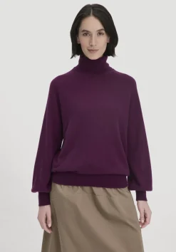 Rollkragen Pullover Relaxed BETTER RECYCLING aus reinem Cashmere von hessnatur