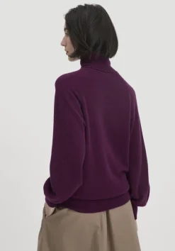 Rollkragen Pullover Relaxed BETTER RECYCLING aus reinem Cashmere von hessnatur