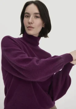 Rollkragen Pullover Relaxed BETTER RECYCLING aus reinem Cashmere von hessnatur