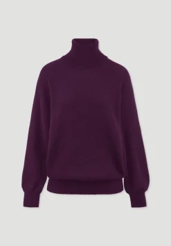 Rollkragen Pullover Relaxed BETTER RECYCLING aus reinem Cashmere von hessnatur