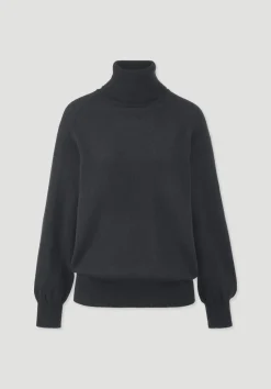 Rollkragen Pullover Relaxed BETTER RECYCLING aus reinem Cashmere von hessnatur