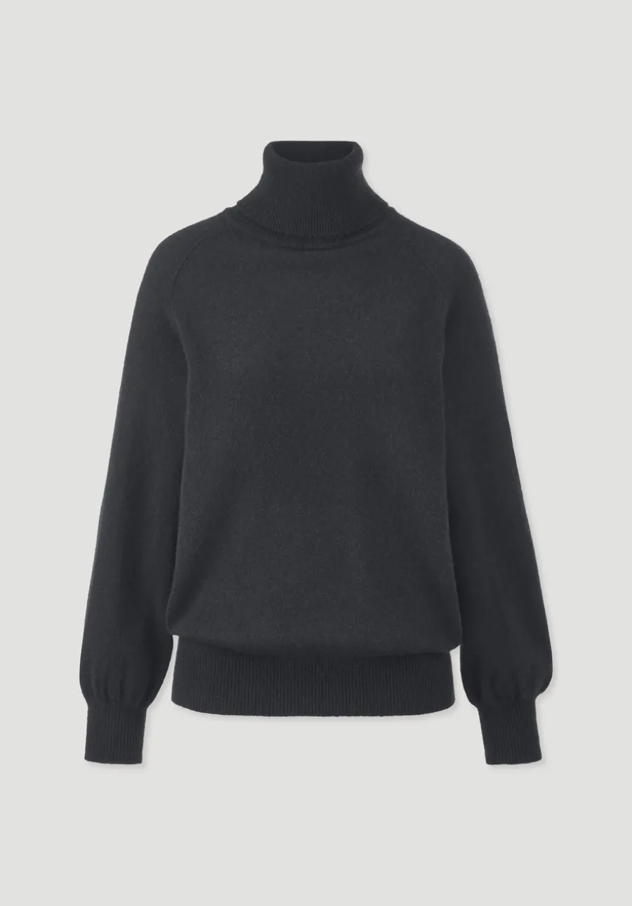 Rollkragen Pullover Relaxed BETTER RECYCLING aus reinem Cashmere von hessnatur