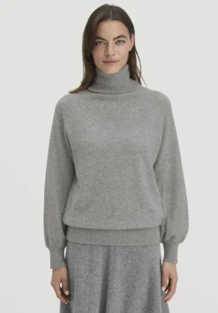 Rollkragen Pullover Relaxed BETTER RECYCLING aus reinem Cashmere von hessnatur