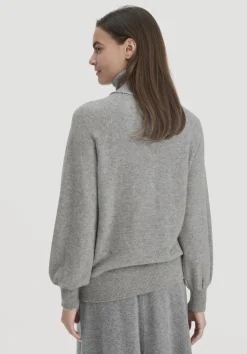 Rollkragen Pullover Relaxed BETTER RECYCLING aus reinem Cashmere von hessnatur