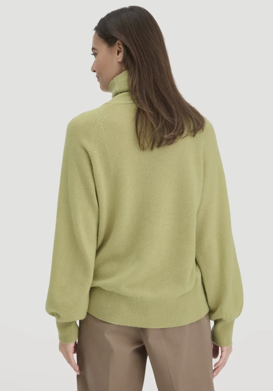 Rollkragen Pullover Relaxed BETTER RECYCLING aus reinem Cashmere von hessnatur