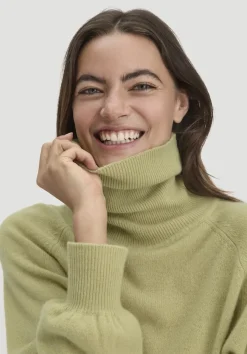 Rollkragen Pullover Relaxed BETTER RECYCLING aus reinem Cashmere von hessnatur