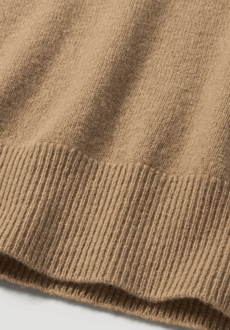 Rollkragen Pullover Relaxed BETTER RECYCLING aus reinem Cashmere von hessnatur