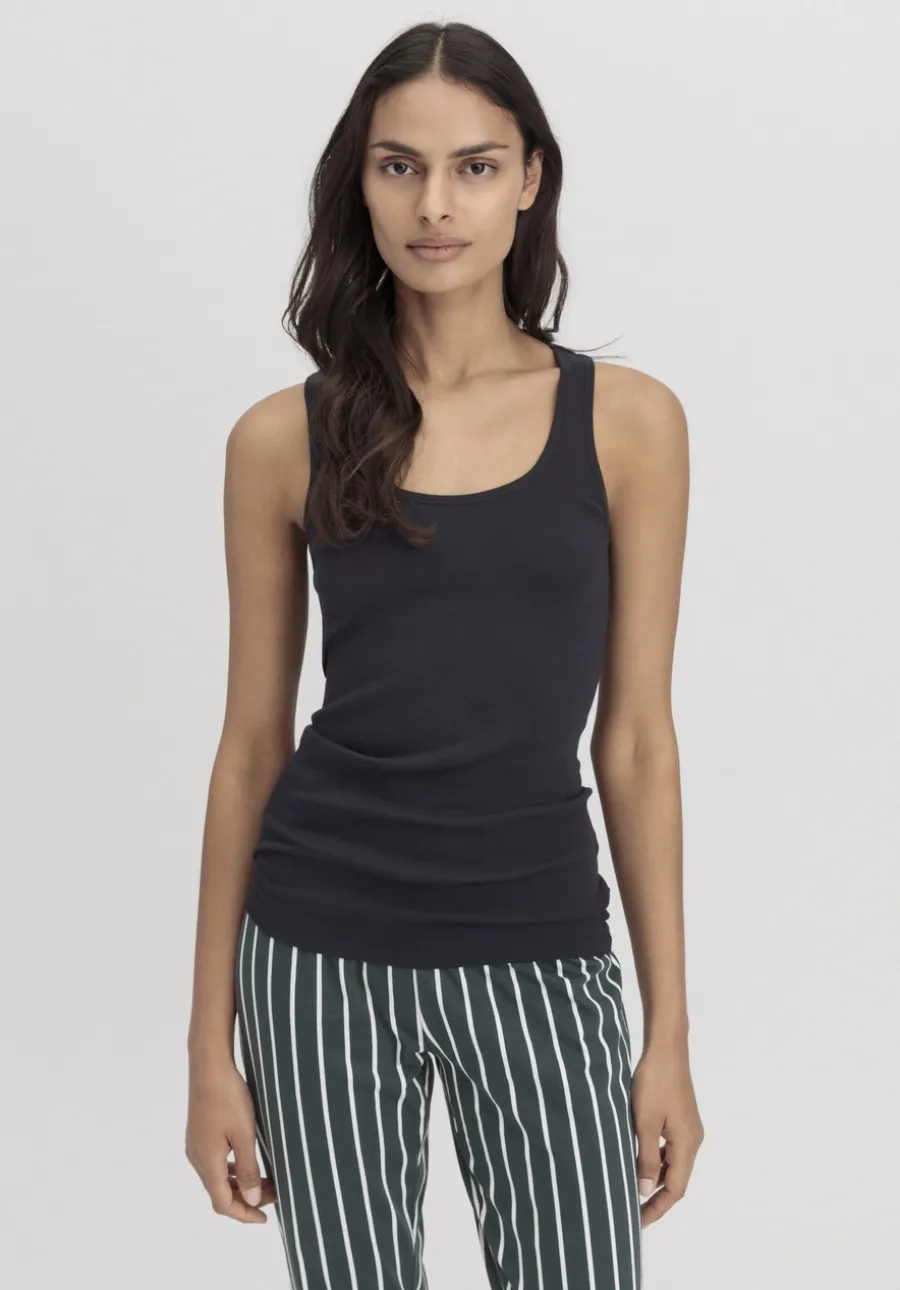 Rundhals Tanktop im 2-Pack PURE COTTON aus reiner Bio-Baumwolle von hessnatur