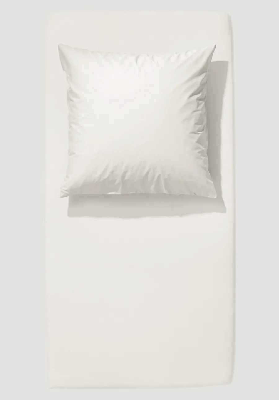 Satin Spannbettlaken aus reiner Bio-Baumwolle von hessnatur