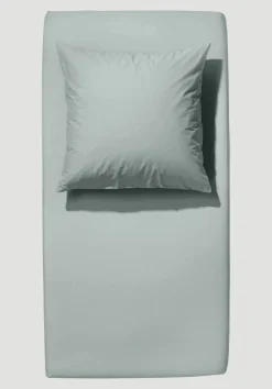 Satin Spannbettlaken aus reiner Bio-Baumwolle von hessnatur