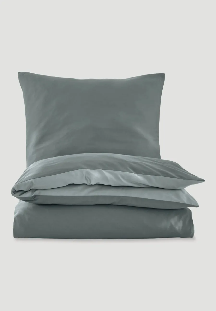 Satin Wende Bettwäsche Set aus reiner Bio-Baumwolle von hessnatur