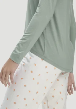 Schlaf Longsleeve PURE FLOW aus TENCEL™ Modal von hessnatur