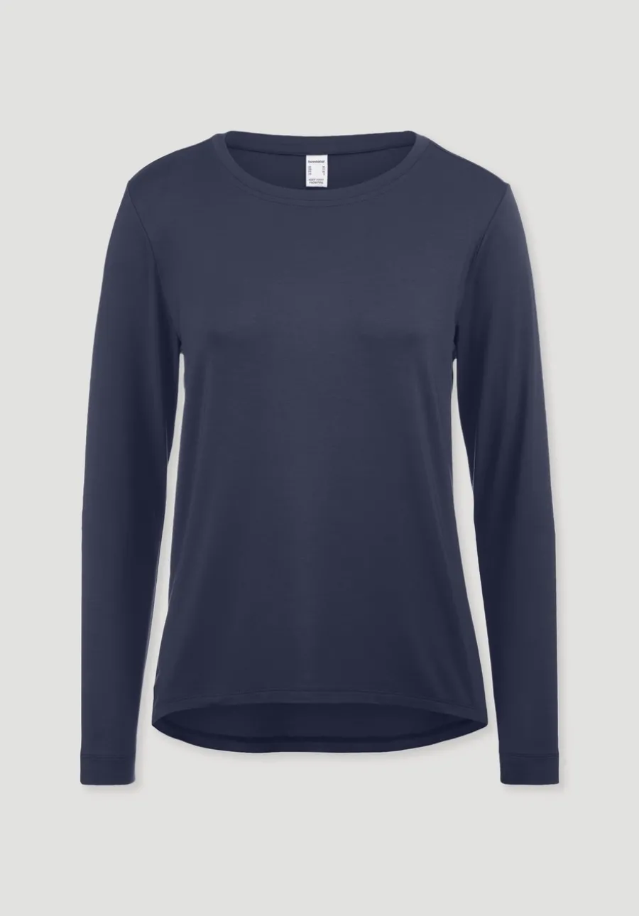 Schlaf Longsleeve PURE FLOW aus TENCEL™ Modal von hessnatur