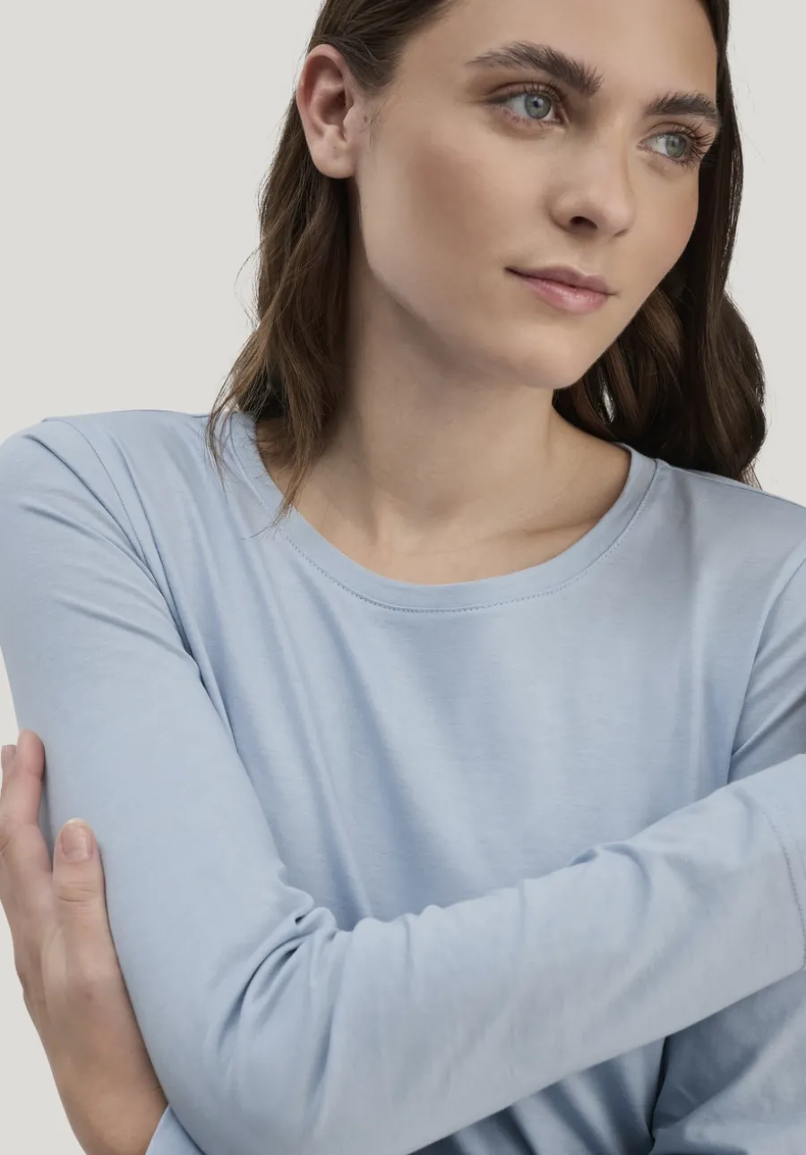 Schlaf Shirt PURE COTTON aus reiner Bio-Baumwolle von hessnatur