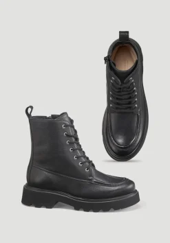 Schnürboots aus chromfrei gegerbtem Leder von hessnatur