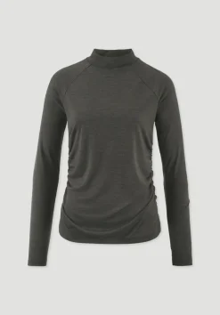 Shirt Langarm Slim ACTIVE FUNCTIONAL aus Bio-Merinowolle und TENCEL™ Lyocell von hessnatur