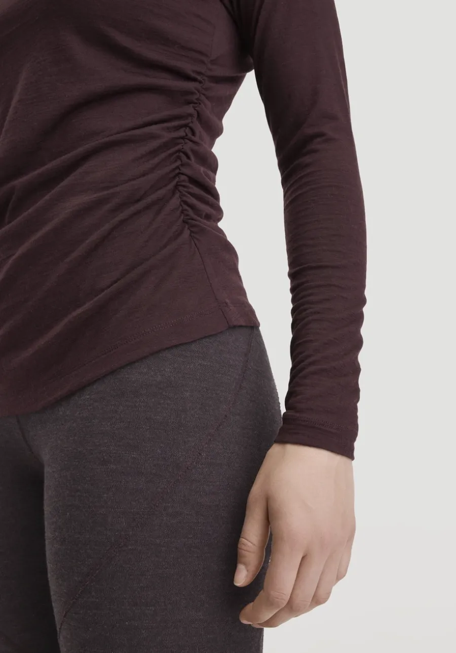 Shirt Langarm Slim ACTIVE FUNCTIONAL aus Bio-Merinowolle und TENCEL™ Lyocell von hessnatur