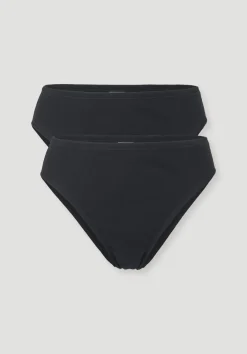Slip High Waist im 2er-Pack PURE COTTON aus reiner Bio-Baumwolle von hessnatur