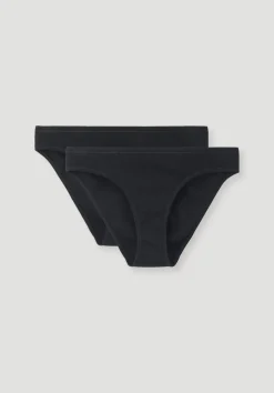 Slip Low Cut im 2er-Pack PURE COTTON aus reiner Bio-Baumwolle von hessnatur