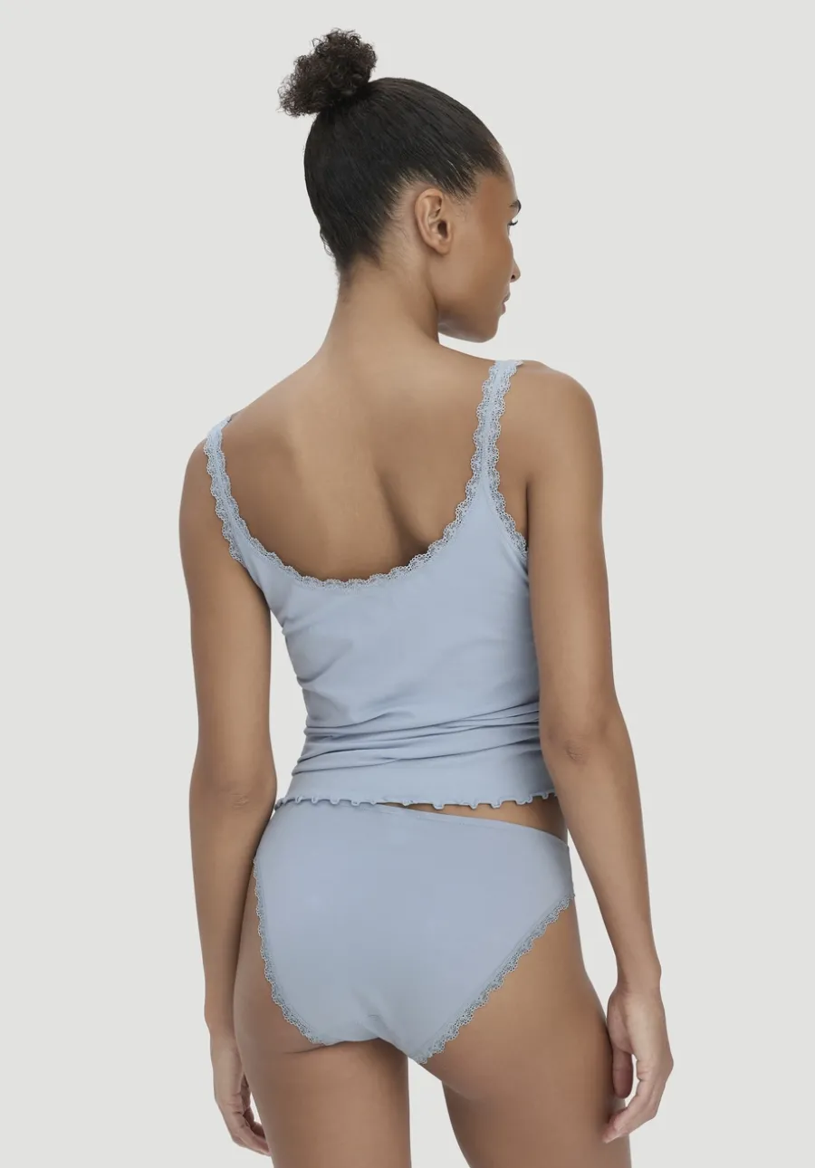 Slip Regular Cut COTTON FEEL LACE aus Bio-Baumwolle von hessnatur