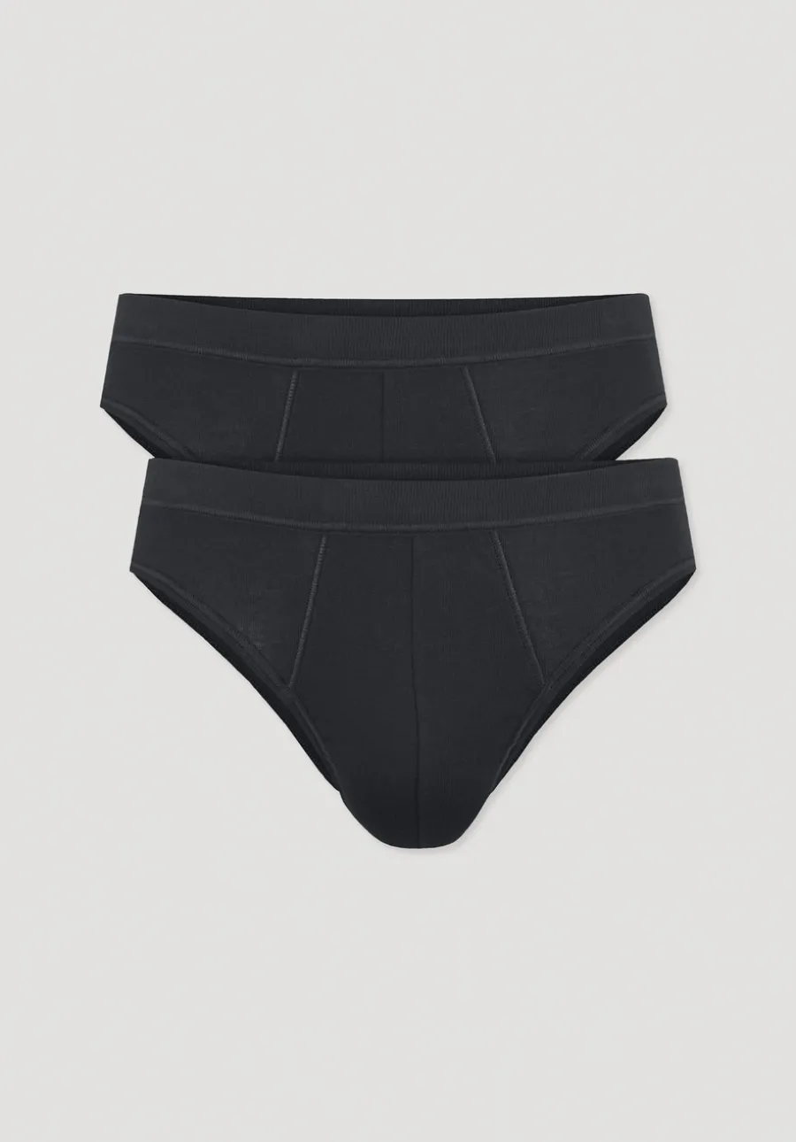 Slip Regular Cut im 2er-Pack PURE NATURE aus reiner Bio-Baumwolle von hessnatur