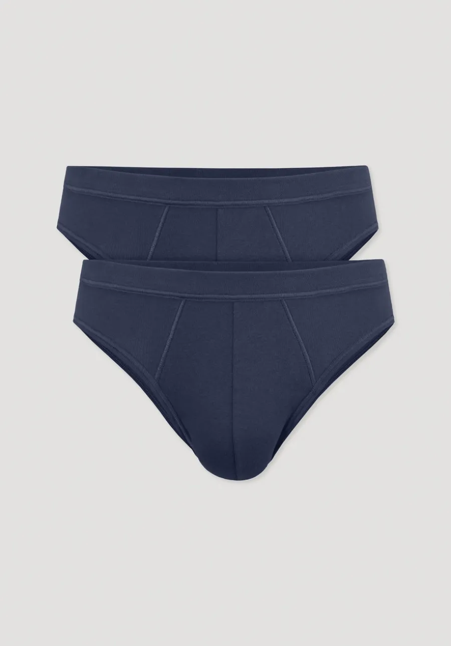 Slip Regular Cut im 2er-Pack PURE NATURE aus reiner Bio-Baumwolle von hessnatur