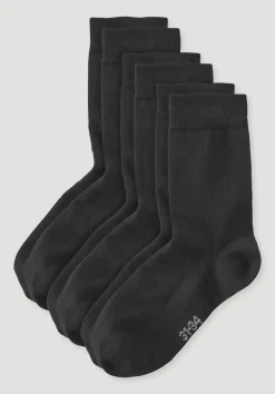 Socke im 3er-Pack aus Bio-Baumwolle von hessnatur