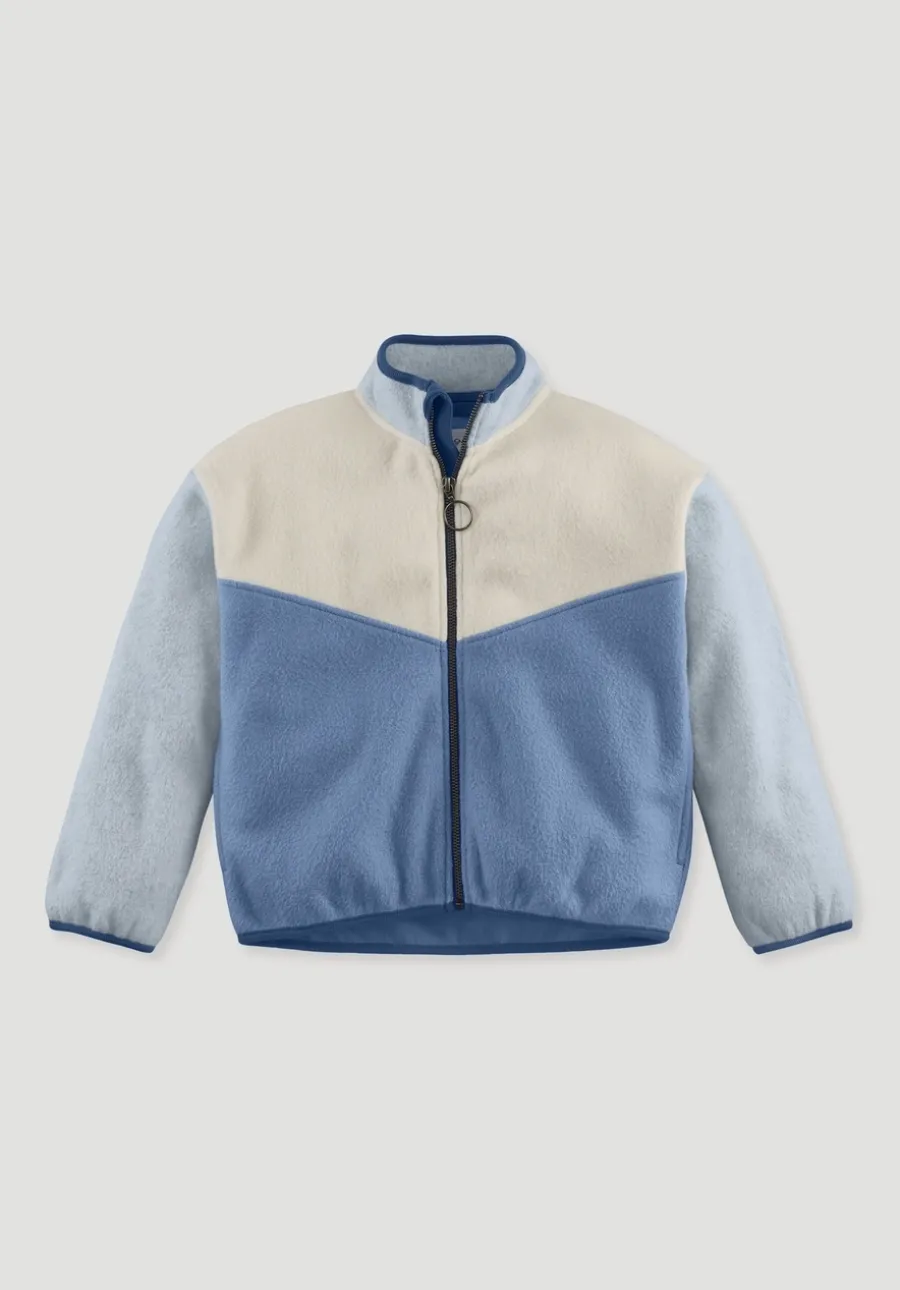 Softfleece Jacke aus reiner Bio-Baumwolle von hessnatur