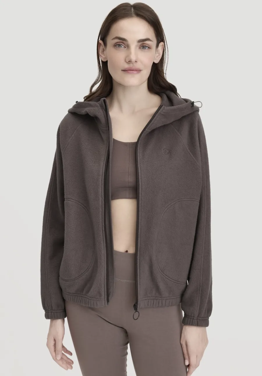 Softfleece Jacke Oversize ACTIVE COMFORT aus reiner Bio-Baumwolle von hessnatur