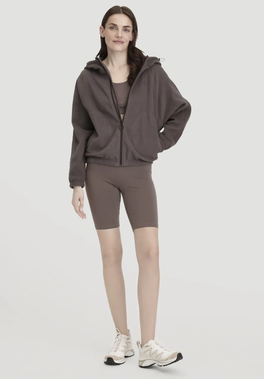 Softfleece Jacke Oversize ACTIVE COMFORT aus reiner Bio-Baumwolle von hessnatur