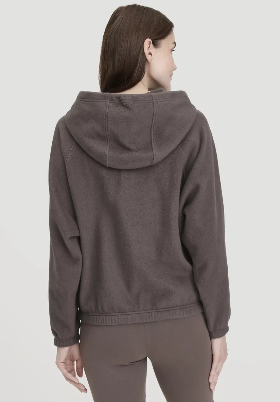 Softfleece Jacke Oversize ACTIVE COMFORT aus reiner Bio-Baumwolle von hessnatur