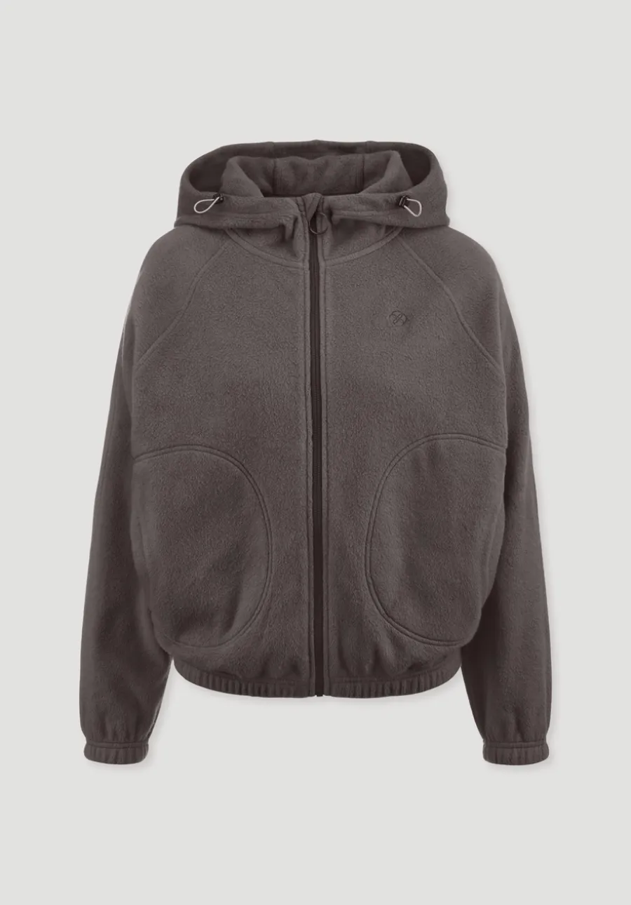 Softfleece Jacke Oversize ACTIVE COMFORT aus reiner Bio-Baumwolle von hessnatur