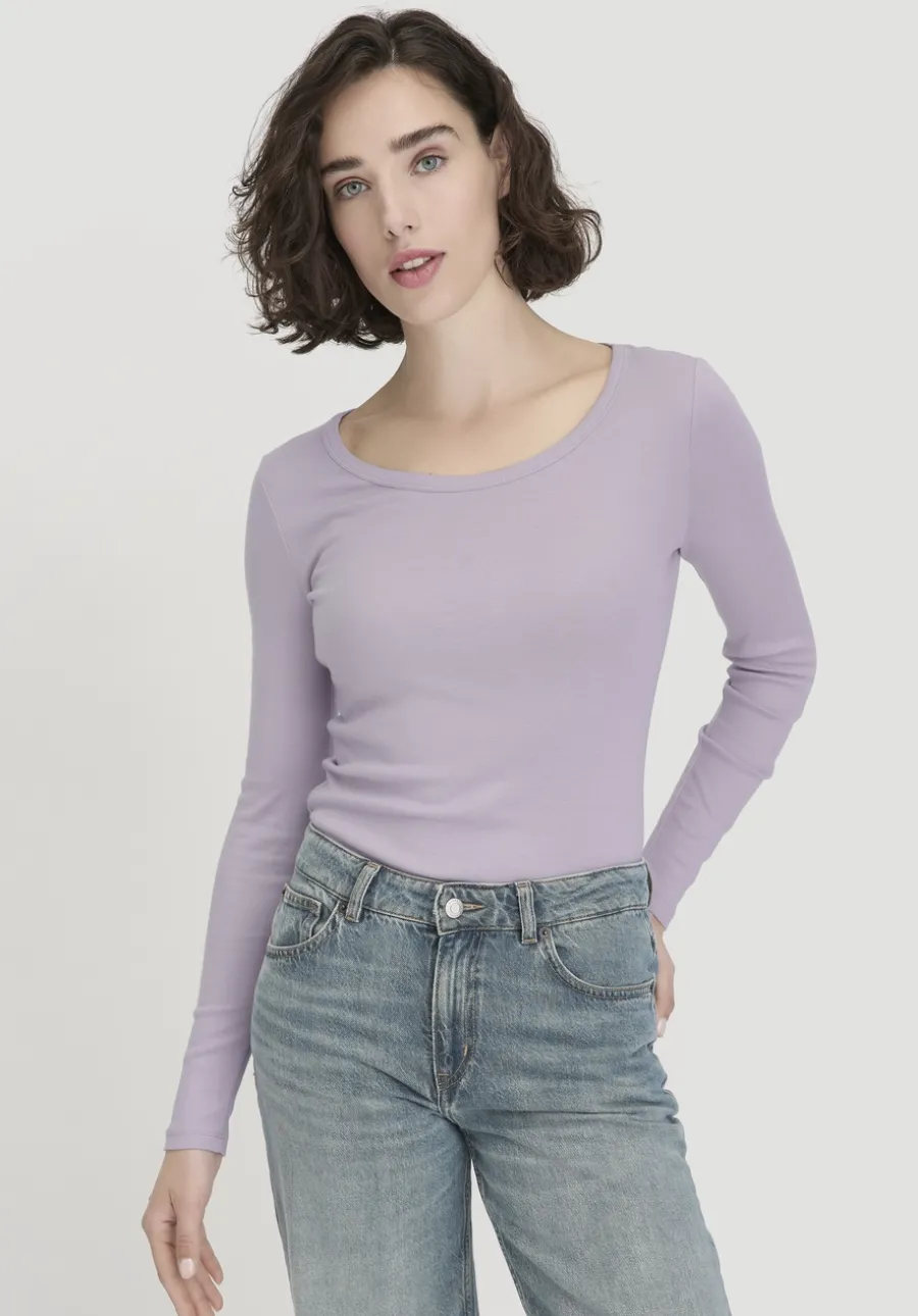 Softrib Longsleeve Fitted aus Bio-Baumwolle und TENCEL™ Modal von hessnatur