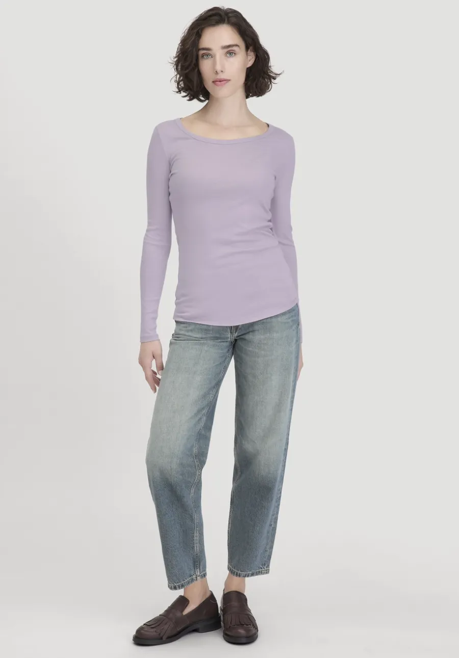Softrib Longsleeve Fitted aus Bio-Baumwolle und TENCEL™ Modal von hessnatur