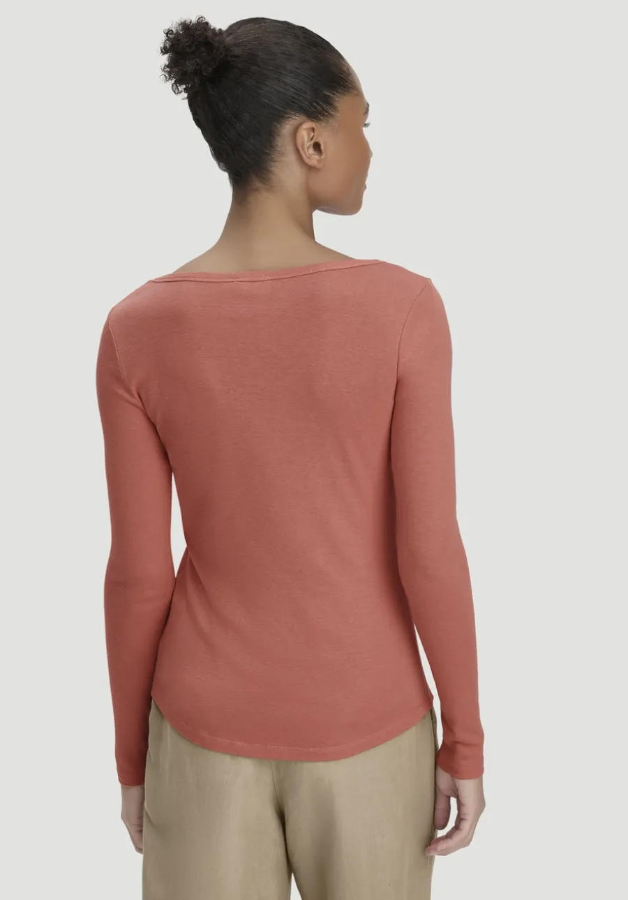 Softrib Longsleeve Fitted aus Bio-Baumwolle und TENCEL™ Modal von hessnatur