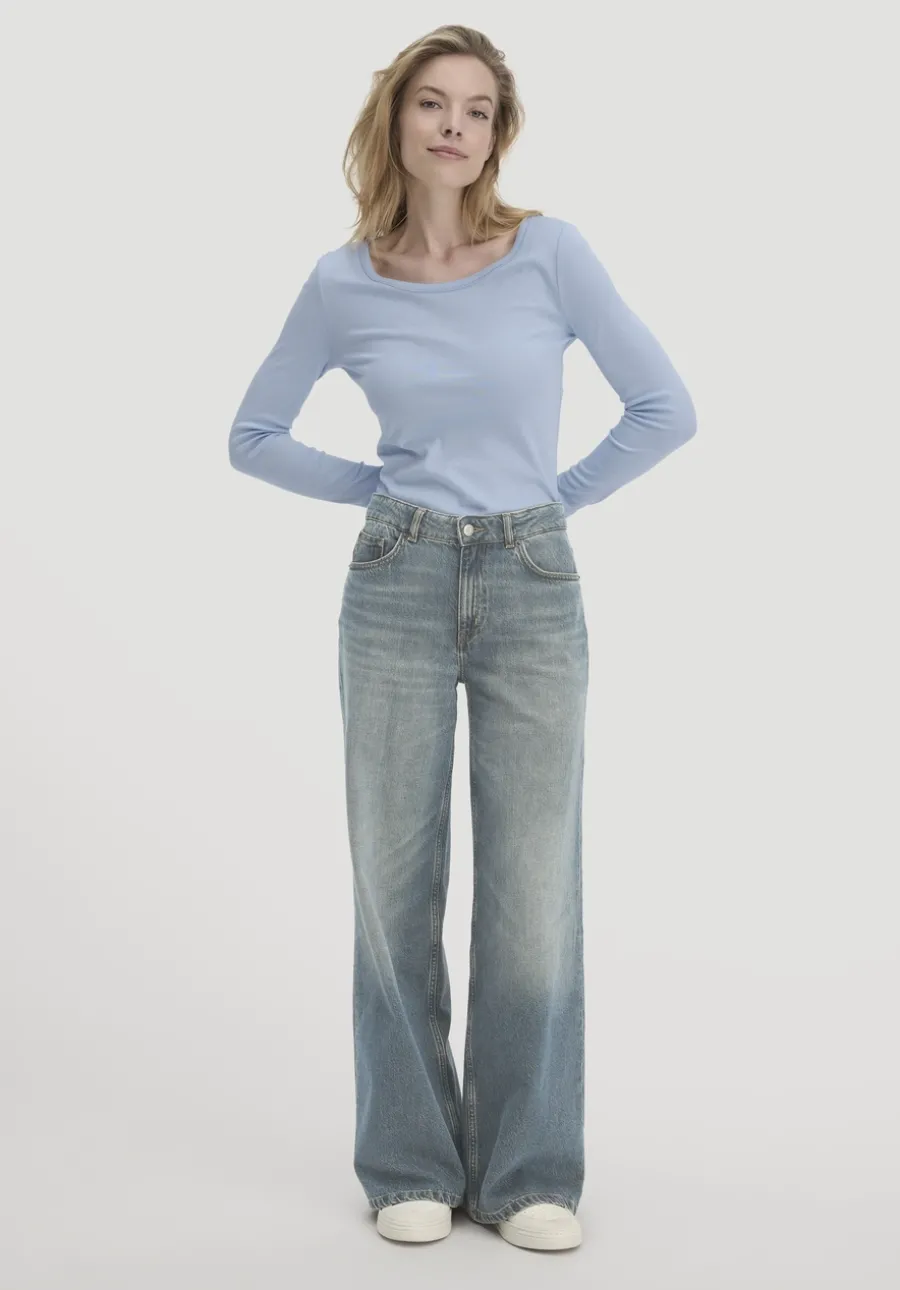 Softrib Longsleeve Fitted aus Bio-Baumwolle und TENCEL™ Modal von hessnatur