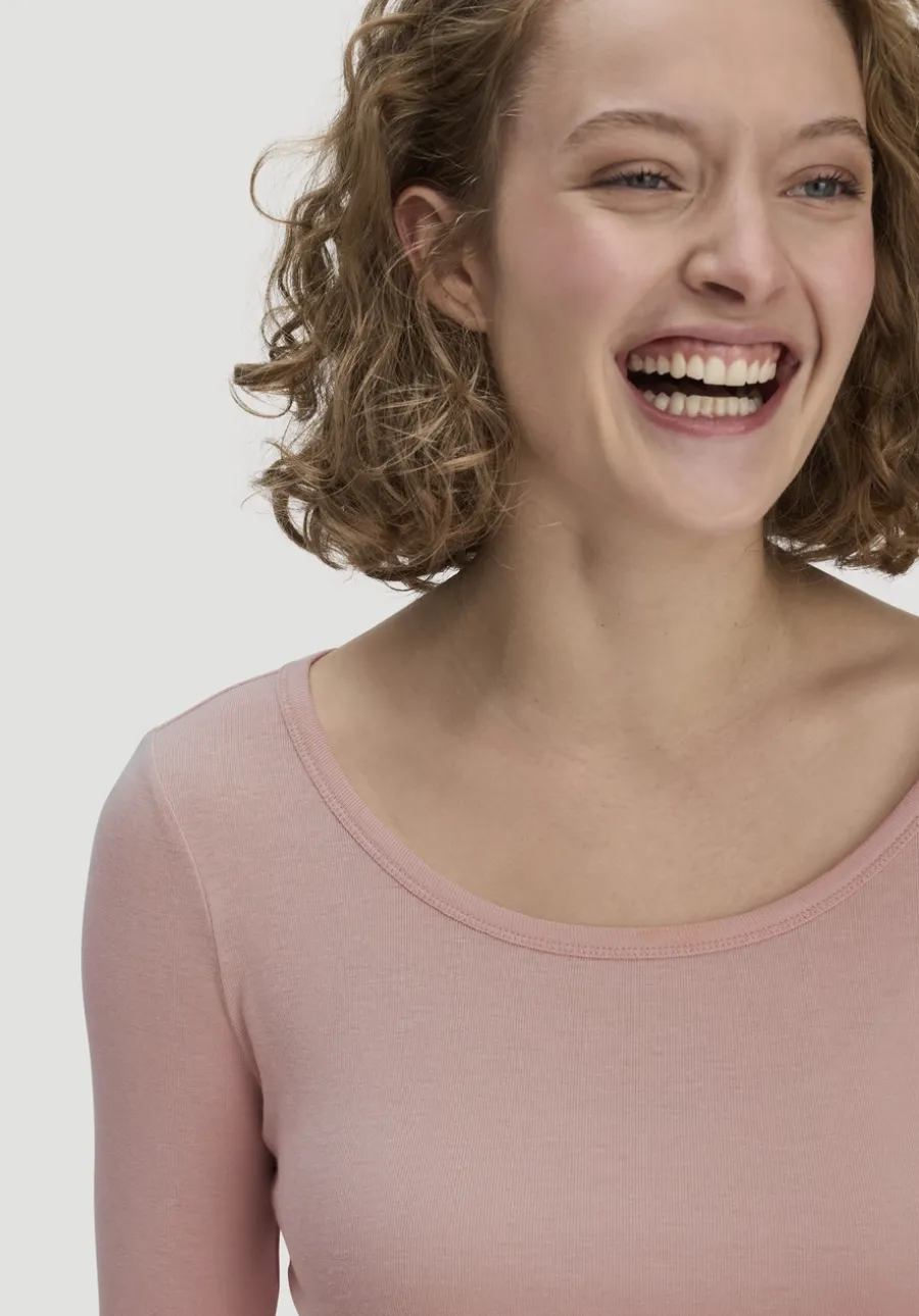 Softrib Longsleeve Fitted aus Bio-Baumwolle und TENCEL™ Modal von hessnatur