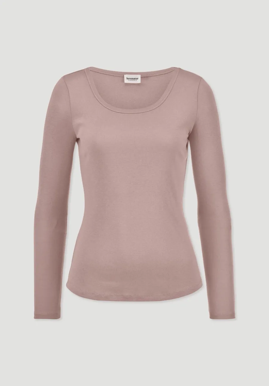 Softrib Longsleeve Fitted aus Bio-Baumwolle und TENCEL™ Modal von hessnatur